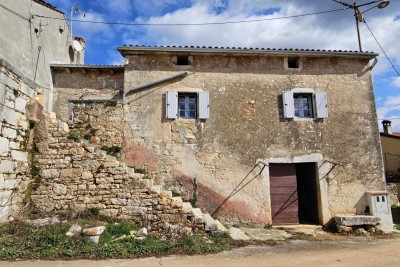 Višnjan, casa in pietra in vendita - nella fase di costruzione