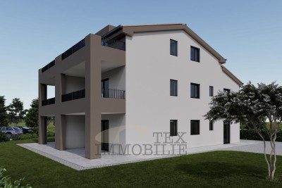 Bereich Poreč, neue Wohnungen im Bau - WOHNUNG A