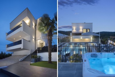 ISTRA - VRSAR - VILLA DI LUSSO CON PISCINA, CAMPO DA TENNIS E VISTA SUL MARE