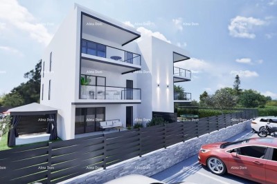 Prodaja stanova u novom stambenom projektu s 2 parkirna mjesta, Peroj!