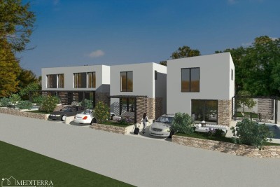 Casa a schiera moderna, nuova costruzione S4, Vabriga, Istria