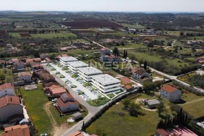 Umgebung von Pula, Einzimmerwohnung A14 im 2. Stock eines Neubaus, 2 Parkplätze