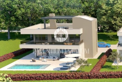 Villa di alta qualità in una posizione attraente con una splendida vista sul mare - nella fase di costruzione