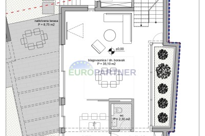 Poreč area, house for renovation with building permit and project