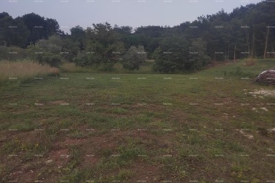 Građevinsko zemljište s  idejnim projektom, 1818 m², općina Pićan