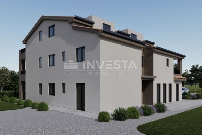 Dintorni di Parenzo - appartamento D 65 m2 1° piano, nuova costruzione