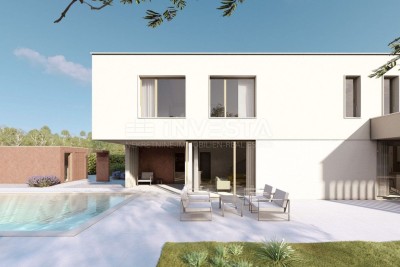 Labin okolica, prostrana vila s bazenom i velikom okućnicom