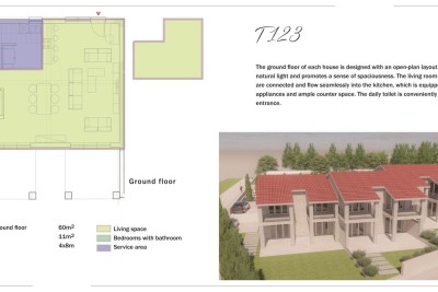 Građevinsko zemljište s pogledom na more u okolici Brtonigle