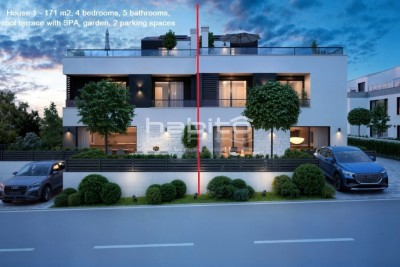 Parenzo  - Casa a schiera a soli 2 km dal mare - nella fase di costruzione