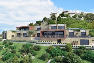 Unique building land with a beautiful sea view