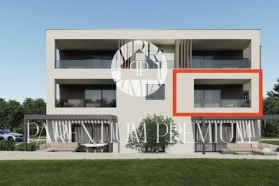 Modern and luxurious apartment with a terrace near the sea and the city center - under construction