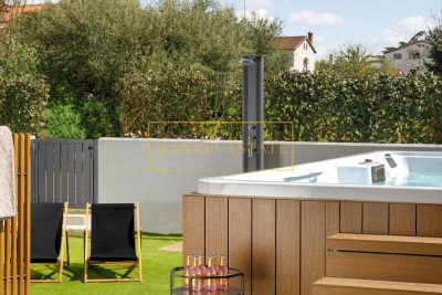 VILLA MODERNA 117 m² A POREČ, ISTRIA – A 950 METRI DAL MARE CON CANTINA!