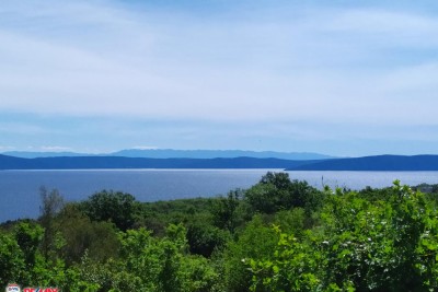 ISTRA, DRENJE, GRAĐEVINSKO ZEMLJIŠTE SA, FANTASTIČNIM, POGLEDOM NA MORE
