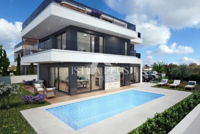 Luksuzna vila z bazenom v bližini Poreča - v fazi gradnje