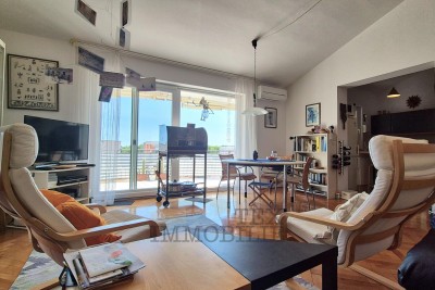 Wohnung mit 2 Schlafzimmern und Terrasse mit Meerblick – Poreč