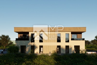 Ližnjan, moderner Neubau, Wohnung 54m2 im 1. Stock, Parkplatz