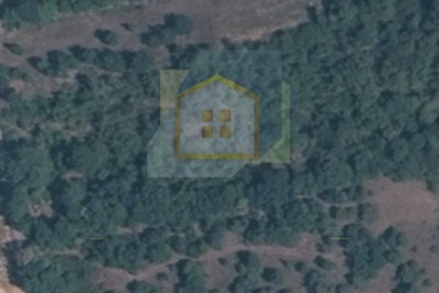 Poreč, okolí, Kombinovaný pozemek (1500 m2 + 3500 m2) na klidné lokalitě, 13 km od moře