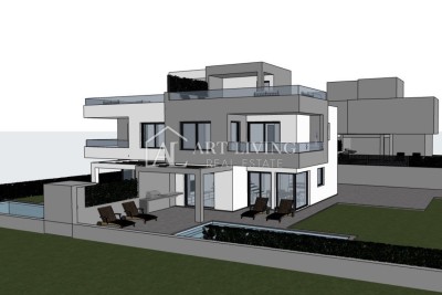 Umag, okolica - moderna dvojna vila s bazenom na TOP!!! lokaciji