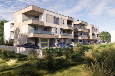 Istrien, Pula: Moderne wohnung mit balkon parkplatz