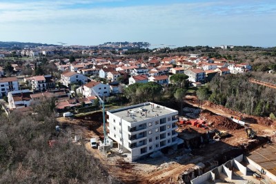 POREČ, 1.KAT, 2SS+DB, NOVOGRADNJA, 1 KM OD MORA!PRILIKA, 78.10 M2