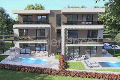 In der Nähe von Poreč - Luxuriöse Maisonette-Wohnung mit Garten und Swimmingpool!