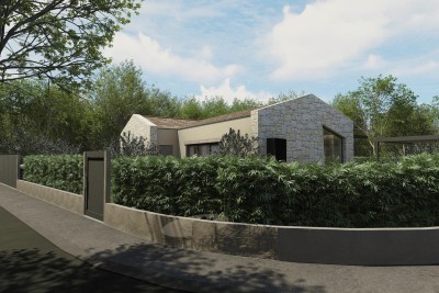 Porec, land with building permit