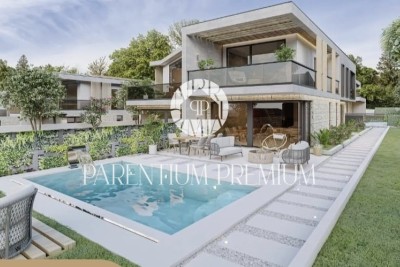 Moderna vila sa bazenom u resortu sa bogatim sadržajem 50m od mora! - u izgradnji